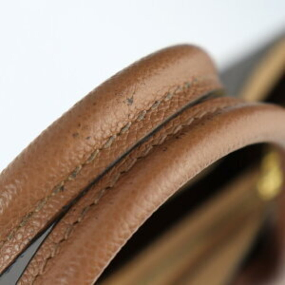 Louis Vuitton Pink Flandrin Leather Bois Monogram Brown Pink Tote Shoulder Rose - Picture 6 of 9